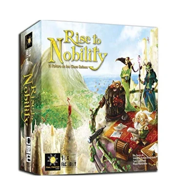 Imagen de TCG Factory RISE TO NOBILITY Juego de mesa en español para 1 a 6 jugadores. Eurogame estrategia ambientado un mundo fantasía. tablero.