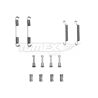 Imagen de TOMEX brakes TX 40 11 Juego de accesorios, zapatas freno Eje trasero BMW: 3 Berlina, Coupé, Touring