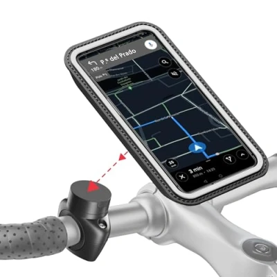 Imagen de Shapeheart Soporte de teléfono para Bicicleta con Funda extraíble