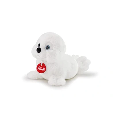Imagen de Trudi Puppy Foca Peluches de Animales Cachorros la colección Idea Regalo para Navidad o cumpleaños. 15x16x18cm Medida S Puppies Peluche Modelo TUDO1000