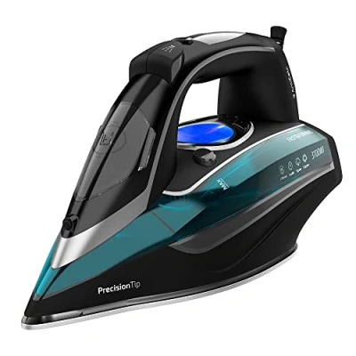Imagen de Cecotec Plancha Ropa de Vapor Anodizada Fast&amp;Furious 6060 Ultra. 3100 W, Bomba Agua Automática Integrada, Apagado Automático, continuo 75 g/min, Sensor Táctil y Pantalla LCD