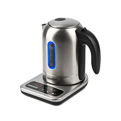Imagen de G3 Ferrari G10164 Hervidor de agua (acero inoxidable, 1,7 L, 2200 W, pantalla y temperatura regulable)