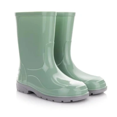 Imagen de LEMIGO Botas de Goma impermeable Para Niños (Menta, 32)