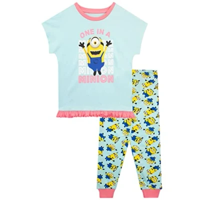 Imagen de Minions Pijama para Niñas Multicolor 6 7 años