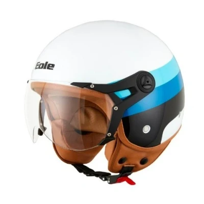 Imagen de EOLE BOWWB001 Cascos abiertos S, 55 56 cm blanco/azul ECE 22.06