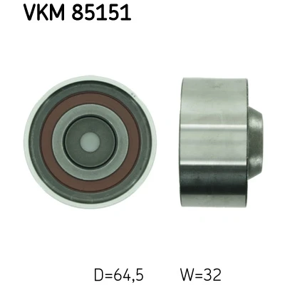 Imagen de Polea inversión y guía, correa distribución SKF VKM 85151