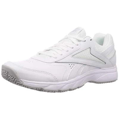 Imagen de Reebok WORK N Cushion Zapatillas para caminar, Hombre, Talla: 43, White/cold grey Zapatos
