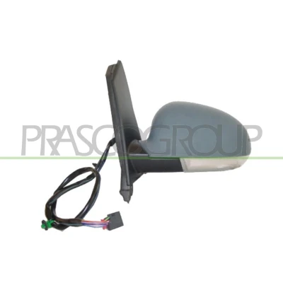 Imagen de Espejo retrovisor Prasco Premium VG0407334P izquierda imprimado eléctrico calefactable, ajustable desde interior, abatible eléctricamente