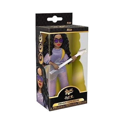 Imagen de Funko Vinyl Gold 5&quot;: H.E.R H.E.R. Figura de Acción Vinilo Coleccionable Idea Regalo Cumpleaños Mercancia Oficial Juguete Ideal para Music Fans Su Colección y Exhibir