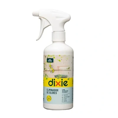Imagen de DIXIE Spray Eliminador de Olores 500 ml Combate Eficazmente los Malos Ambientales Agradable Olor a Limpio Atrapa sin Enmascarar Elimina Tabaco y Orina Mascotas