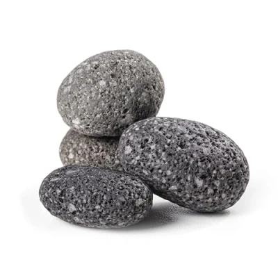 Imagen de ARKA mySCAPE Lava Pebbles Piedras de paisajismo acuático para acuarios Agua Dulce Aprox. 10 20 mm Contenido: kg