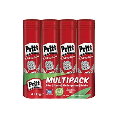 Imagen de Pritt PK4MP Set de barras pegamento, 4 x 11 g