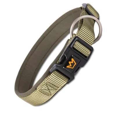 Imagen de Rudelkönig Collar Perro Bella de Ajustable para Perros Collares en Caqui pequeño