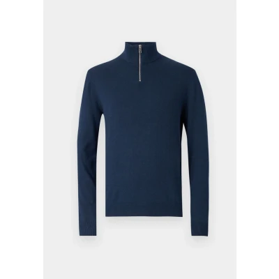 Imagen de Jack &amp; Jones Eemil HALF ZIP NOOS Jersey de punto, Hombre, Talla: Small, Navy