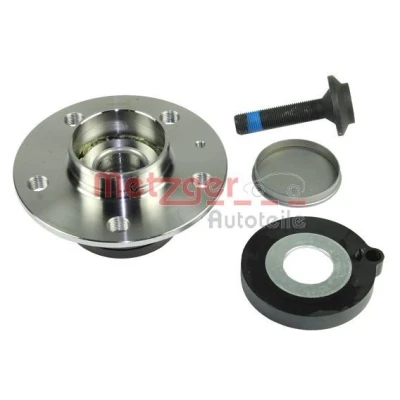 Imagen de METZGER WM 6650 Juego de cojinete rueda con anillo sensor magnético incorporado, buje AUDI: A4 B8 Berlina, A5 Coupé, Avant
