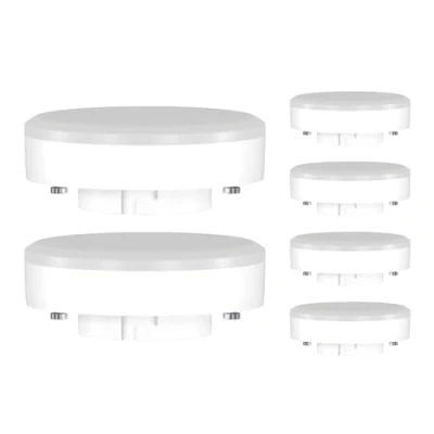 Imagen de ledscom.de 6 unidades Bombilla LED GX53, blanco cálido (2700 K), 10,6 W, 1038 lm, 115, mate