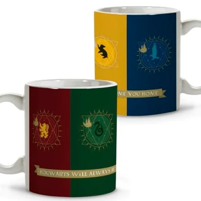 Imagen de Taza Mago. Tazas originales para regalar. Regalos originales. cerámica 330 ml. Hogwarts