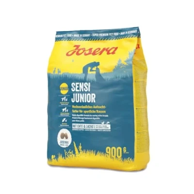 Imagen de Josera Pienso para Perros 900 g Sensi Junior Pato y Salmón Alimento Adultos con Estómagos Sensibles Fácil Digestión