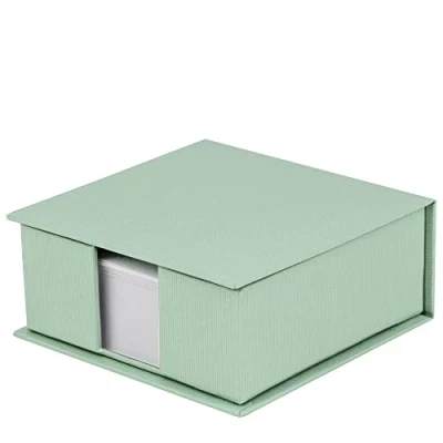 Imagen de Rössler Papier 1312452650 S.O.H.O. Caja para notas, dimensiones: 11 x cm, menta, 1 unidad