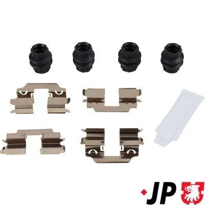 Imagen de JP GROUP 1364004710 Kit de accesorios, pastillas frenos MERCEDES BENZ: GLA, Clase A, B