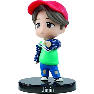 Imagen de BTS mini figura de vinilo Jimin miembro banda coreana (Mattel GKH81)