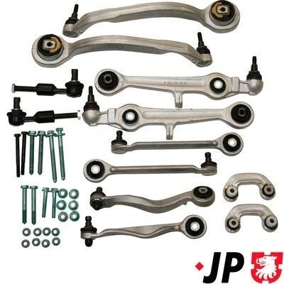 Imagen de JP GROUP 1140103810 juego de reparación del brazo suspensión Eje delantero sin tornillos VOLKSWAGEN: Passat B5 GP Berlina