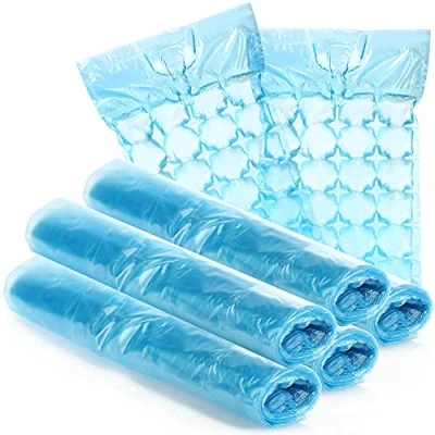 Imagen de com four® 50x Bolsa de cubitos hielo, preparación hielo para bebidas frías, hasta 1200 (50 piezas)