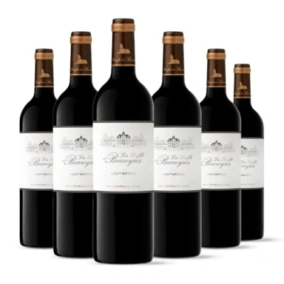 Imagen de La Griffe de Barreyres DOP Haut Médoc Vino Tinto Terra Vitis 6 botellas x 75 cl