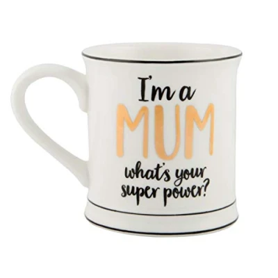 Imagen de I&#039;m a Mum, What&#039;s Your Superpower? Porcelain Mug Gifts for Mums