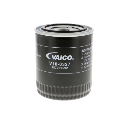 Imagen de VAICO V10 0327 Filtro de aceite 3/4 16 UNF Original calidad con válvula bloqueo retorno enroscable AUDI: A4 B7 Berlina