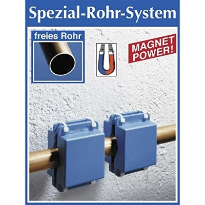 Imagen de Maximex 3924020500 Magnético anticalcáreo, color azul, 2 unidades