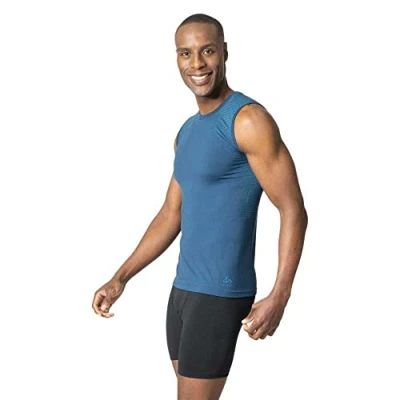 Imagen de Odlo Hombre Camiseta sin mangas de ropa interior funcional PERFORMANCE LIGHT ECO