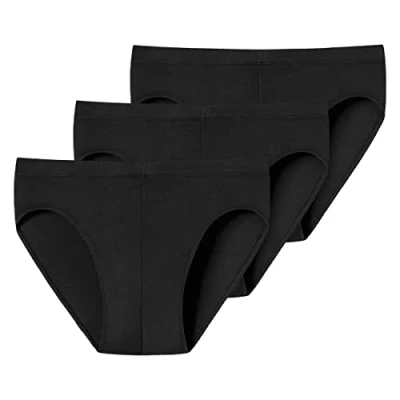 Imagen de Uncover by Schiesser Pack de 3 Supermini Ropa Interior, Negro, XXXL para Hombre