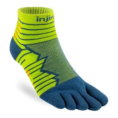 Imagen de Injinji Ultra Run MINI CREW MOSS S (EU: 37 40), verde,