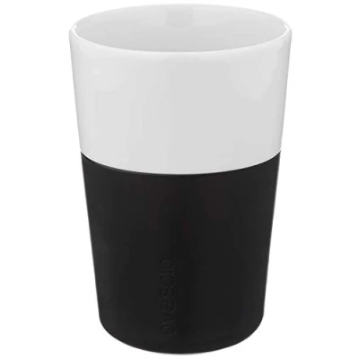 Imagen de Eva Solo Latte Macchiato Cup Black 360 ml 2 Pieces
