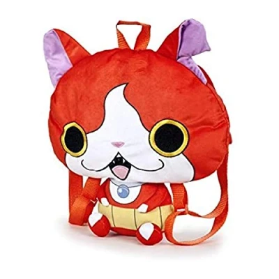 Imagen de Yokai Watch Peluche Mochila Jibanyan (Rojo 32cm) Calidad Super Soft