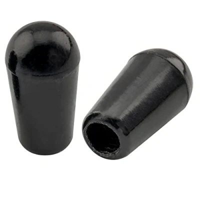 Imagen de Musiclily Pro Hilo de Pulgada Botón para Interruptor Palanca Guitarra Estilo LP, Negro (2 piezas)