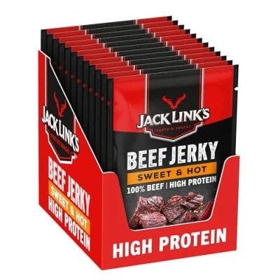 Imagen de Jack Links Beef Jerky Clipstrips (12X25G) 12 Unidades 300 g