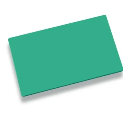 Imagen de LOUIS TELLIER Tabla de Cortar HDPE 500 Antibacterias Profesional 60 x 40 2 cm Verde para Frutas y Verduras Made in France