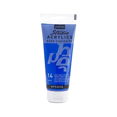 Imagen de Pébéo Acrílico Fine Studio Pintura acrílica Azul Cobalto Opaco 100 ml