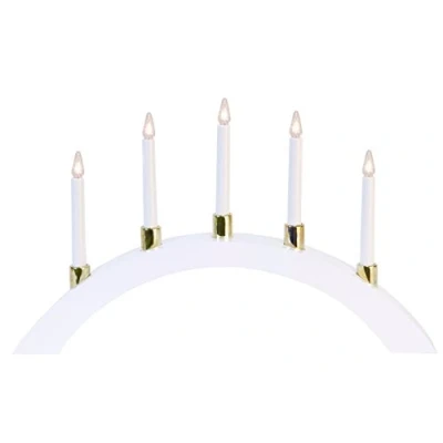 Imagen de Star 260 58 Halla candelabro/arco decorativo 5 del 15,0 W E10 Blanco Cálido 33 x 55 6 cm
