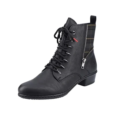 Imagen de Rieker Botines con cordones, Mujer, Talla: 40, Black Zapatos
