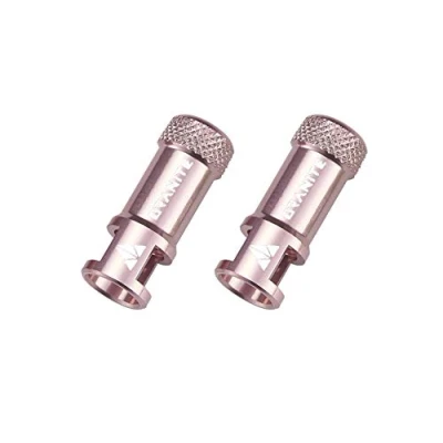 Imagen de Tapón de Válvula Granite Juicy Nipple con Función Extracción Núcleo Válvula, Tapas Neumático Fáciles Usar y Cubiertas Antipolvo (Rosa)