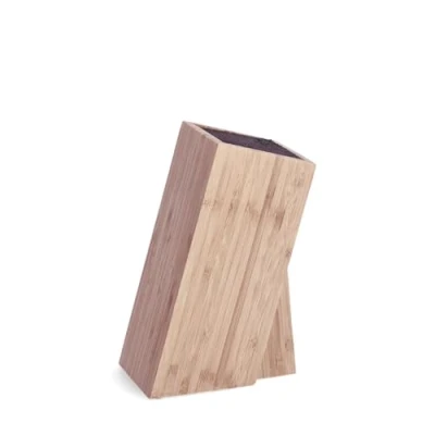 Imagen de Zeller Bloque de Cuchillos con Cepillo, 15 x 9,5 23,5 cm, bambú y plástico, Multicolor