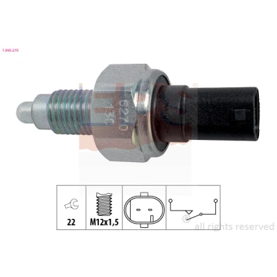 Imagen de FACET 7.6270 Interruptor, piloto de marcha atrás Made in Italy OE Equivalent MERCEDES BENZ: Clase B