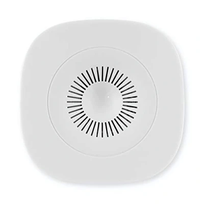 Imagen de frient Smart Humidity Sensor Monitor de Temperatura y Humedad Inalámbrico Alimentado por Baterías Zigbee Funciona con SmartThings, Home Assistant Athom Homey