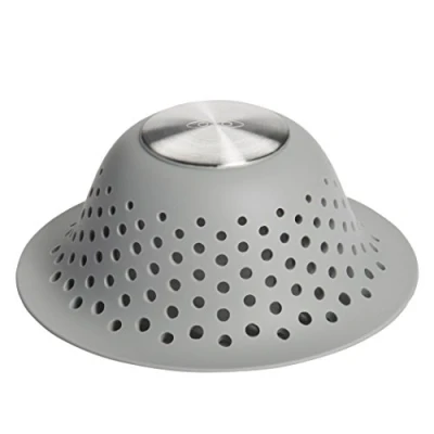 Imagen de OXO Good Grip Protector de Drenaje Silicona, Color Gris, Talla única