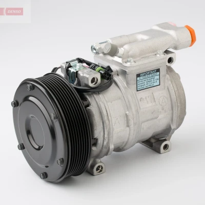 Imagen de DENSO DCP99523 Compresor de Aire Acondicionado 10PA17C 24 PAG 46 R 134 a con acoplamiento magnético