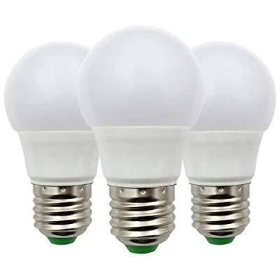 Imagen de Bombilla LED E27 12V CA/CC 3W (A50 30W Halógenas), Bajo Voltaje Edison en Bombillas Blanco Cálido para Iluminación Rejilla Solar, RV Barco, Interior, Paquete de 3 unidades