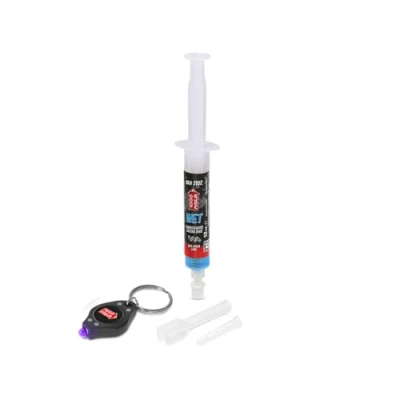 Imagen de ERRECOM 1000 Miglia BKR 3102 Lubricante Cadena de Bicicletas WET,Condiciones sendero Húmedo, Mojado y Embarrado, Jeringa con aplicadores Drop Huggie System, fórmula fluorescente perfumada, 12 ml